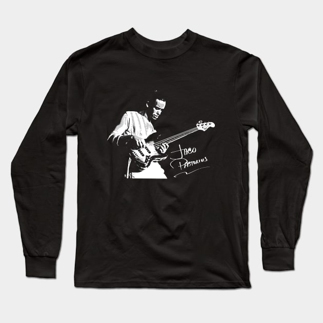 Jaco Punk Jazz Long Sleeve T-Shirt by Hindsight Apparel